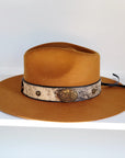 Fur Leather Hat Band