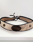 Fur Leather Hat Band