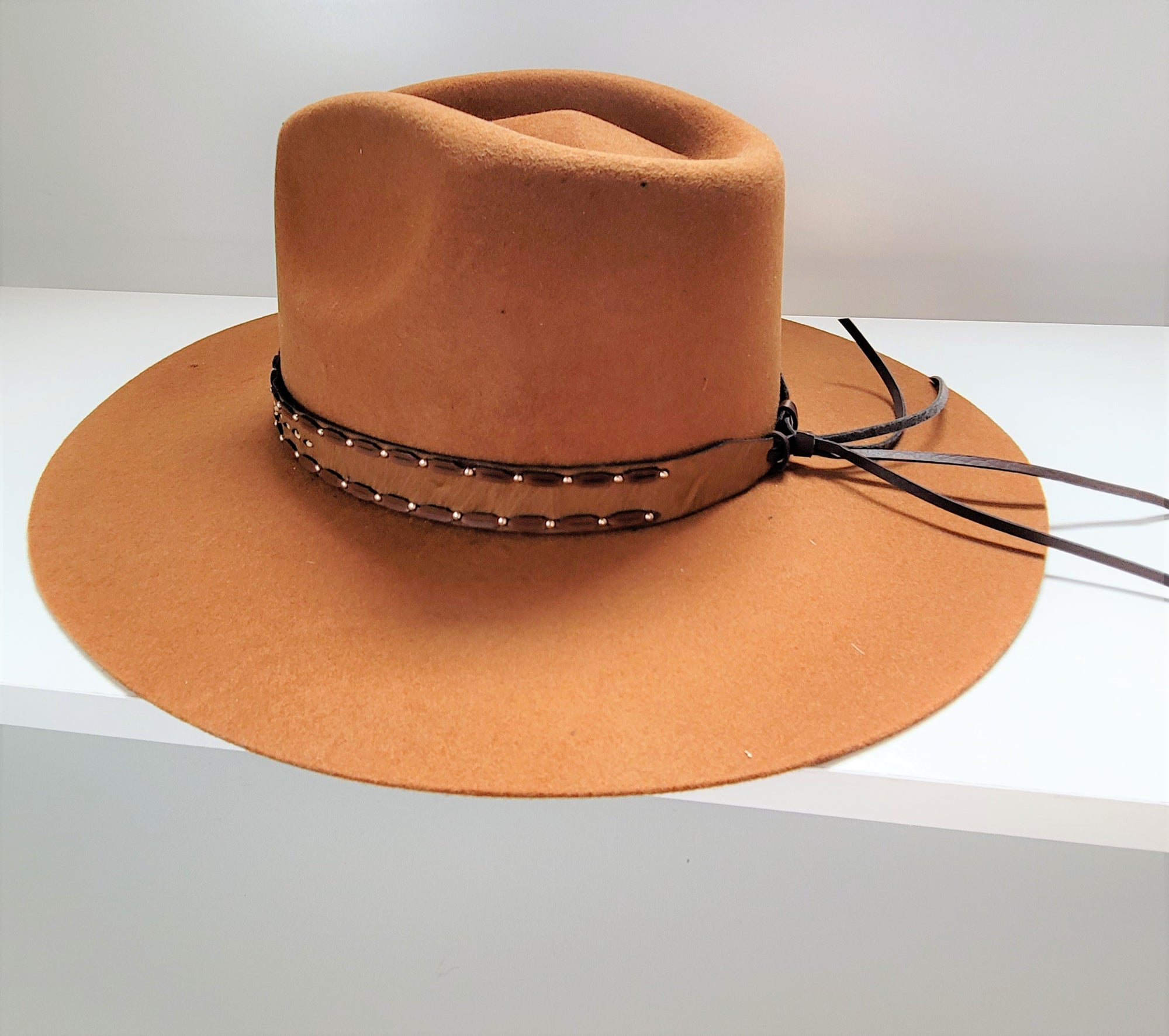 Vegan Leather Hat Band