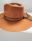 Vegan Leather Hat Band