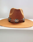 Vegan Leather Hat Band