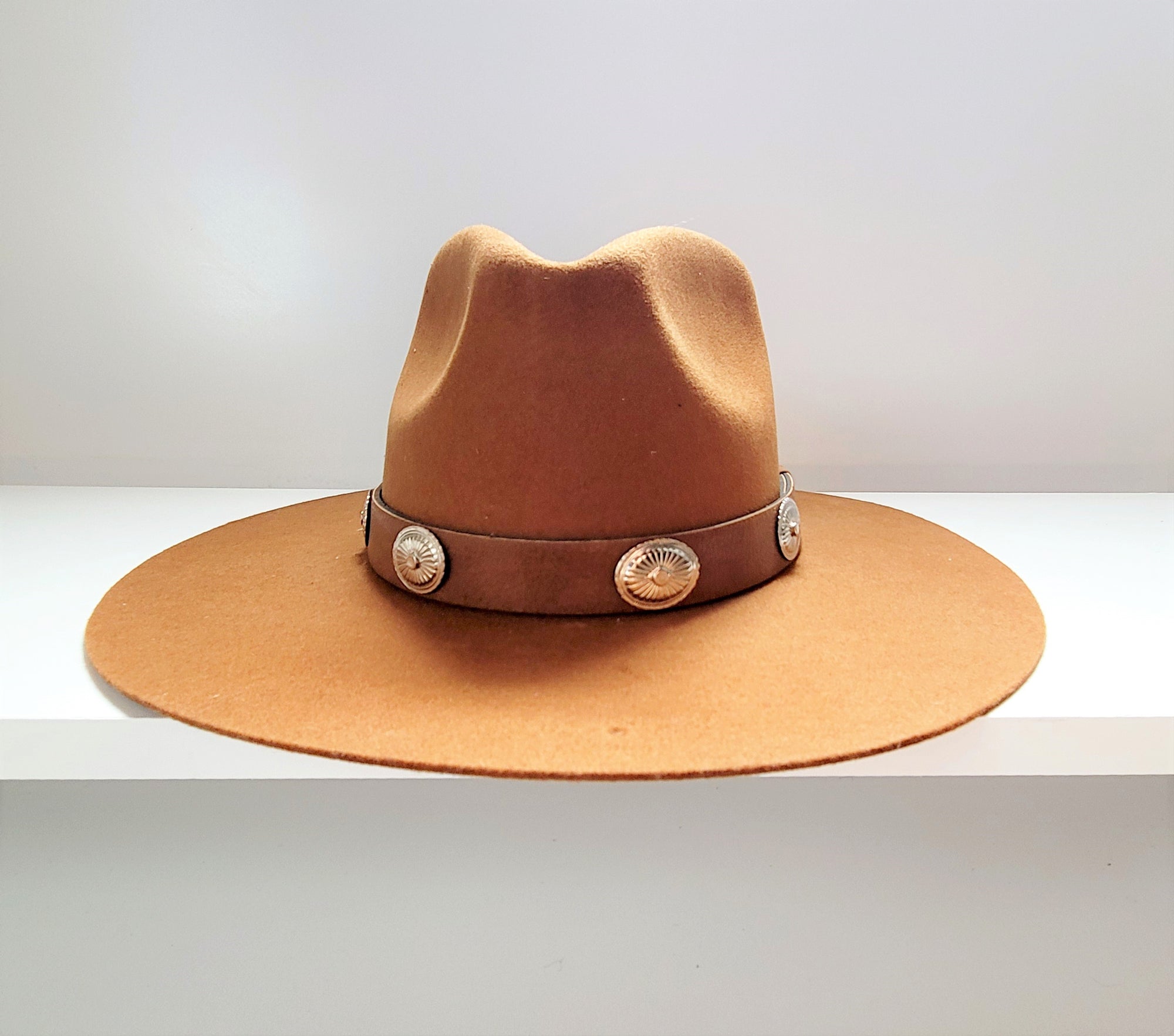 Vegan Leather Hat Band