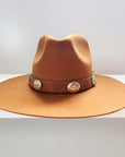 Vegan Leather Hat Band